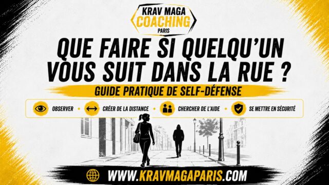 Suivi(e) dans la rue : Que faire ?