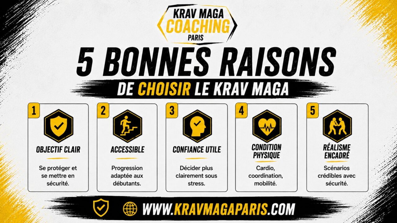 5 raisons de choisir le krav maga