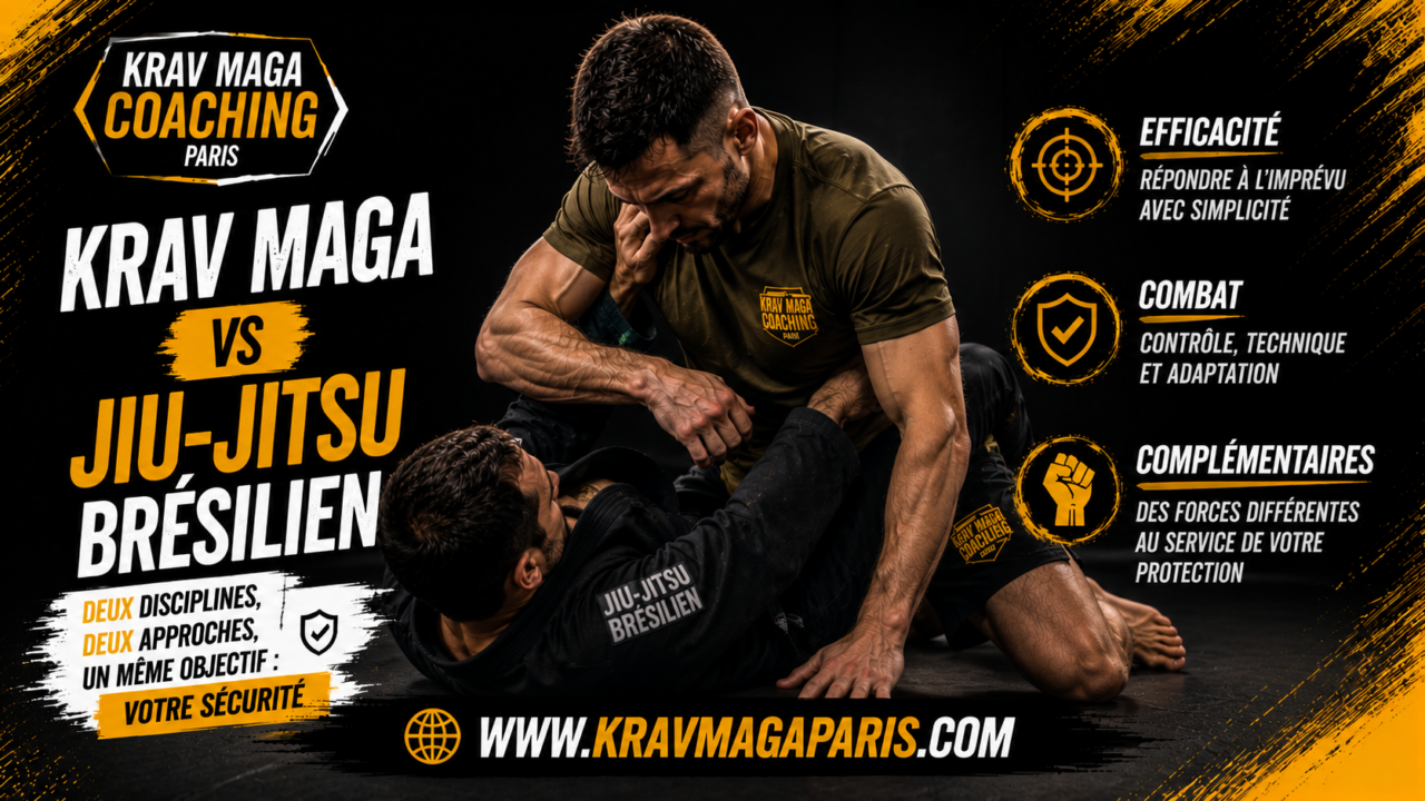 KRAV MAGA VS JU-JITSU BRÉSILIEN
