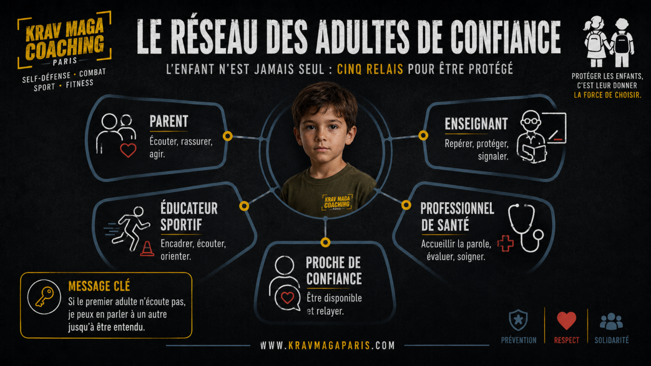 Bâtir un reseau adultes de confiance pour nos enfants