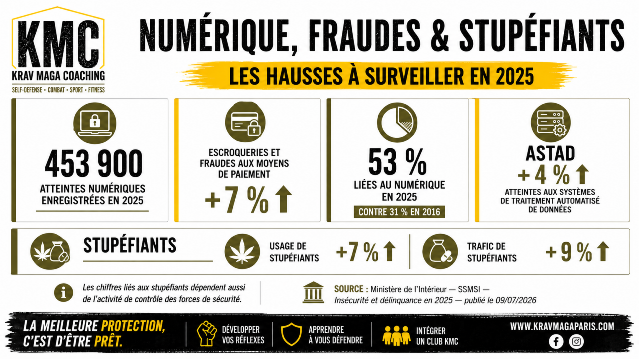 Délinquance en France 2025 numerique, fraude et stupéfiant